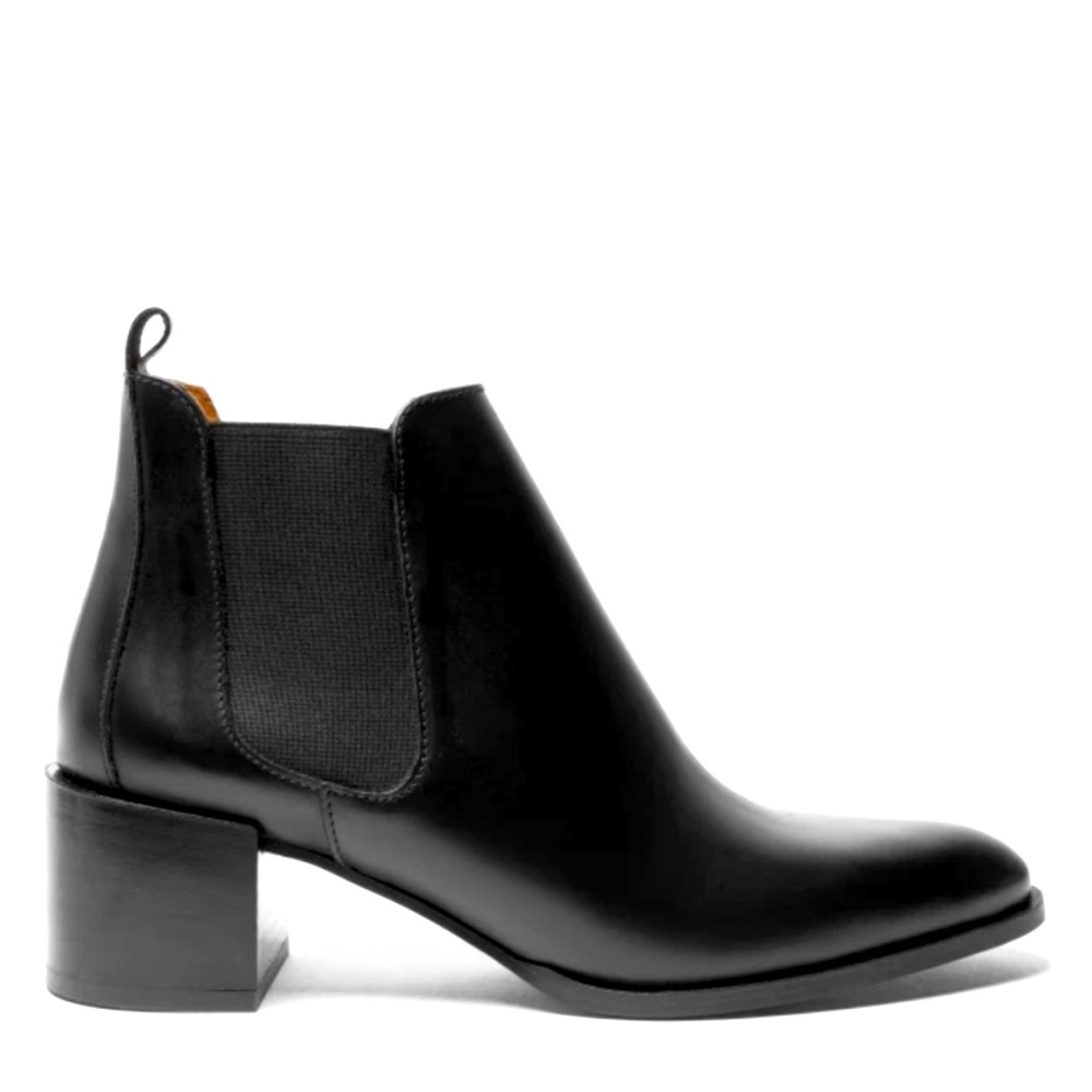 Everlane The Heel Leather Ankle Boots size 6.5